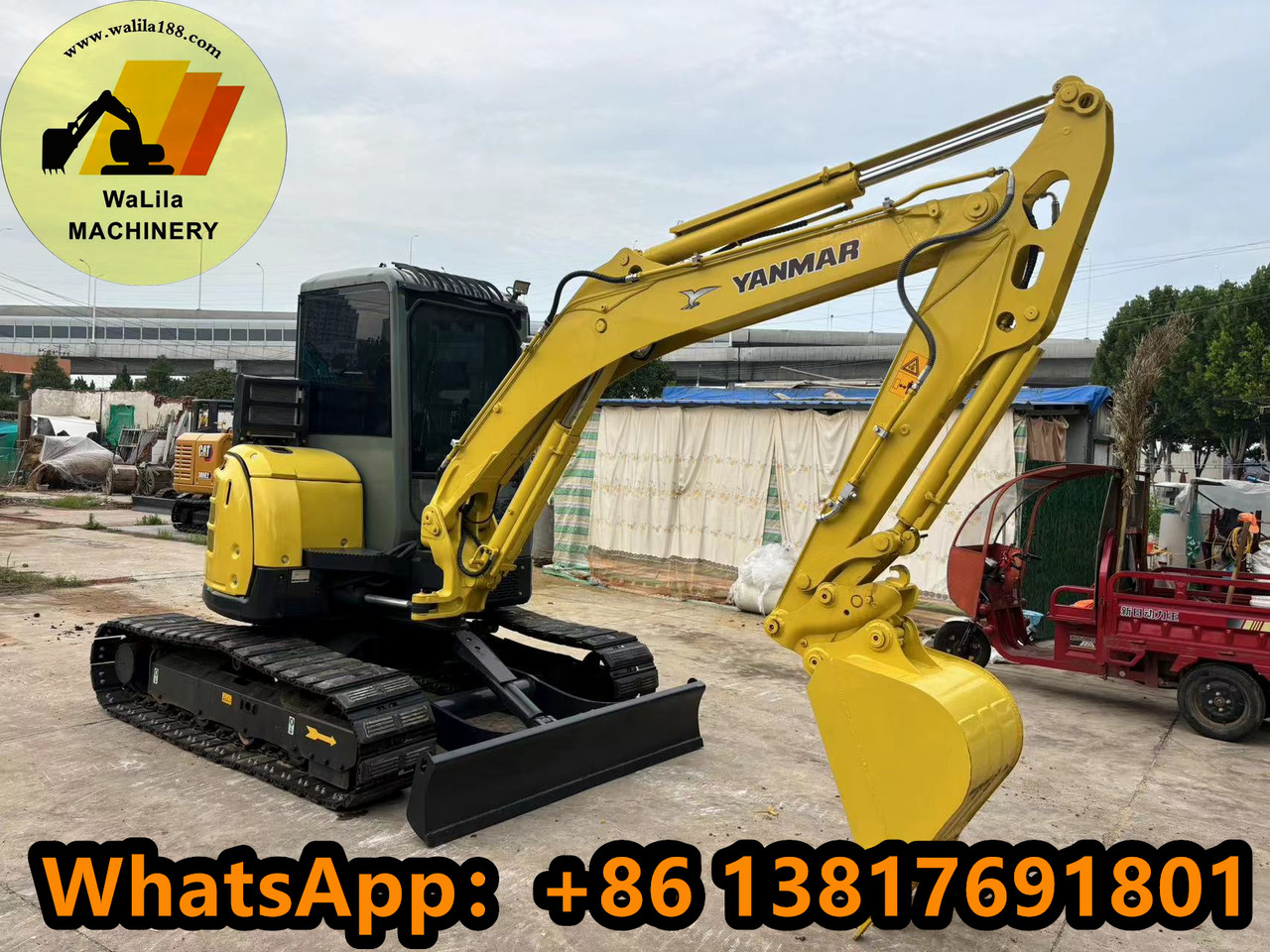 Yanmar Vio 55 Vio55 - Mini excavator: Foto 3 Yanmar Vio 55 Vio55 - Mini excavator: Foto 3