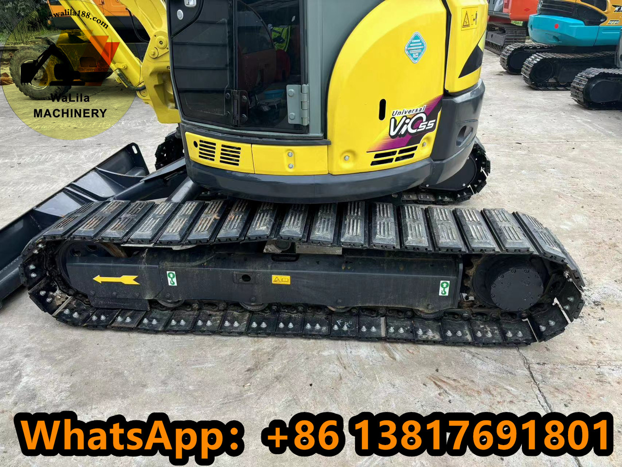 Yanmar Vio 55 Vio55 - Mini excavator: Foto 4 Yanmar Vio 55 Vio55 - Mini excavator: Foto 4