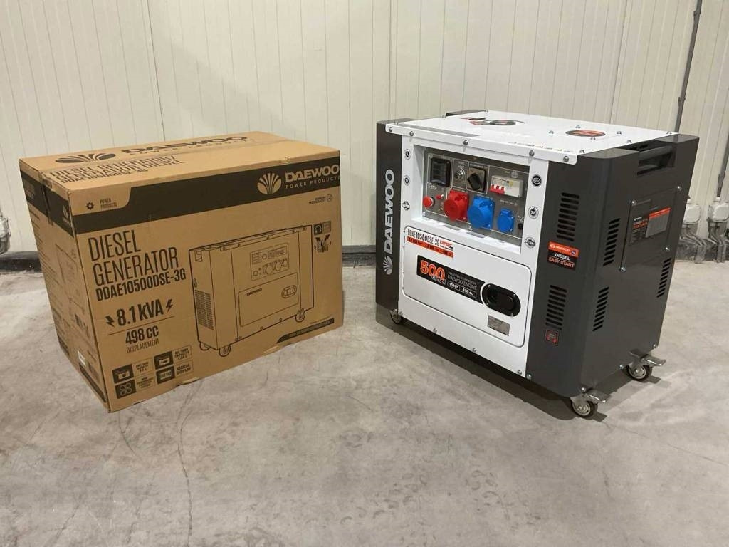 Daewoo DDAE10500DSE-3G - Generator electric: Foto 5 Daewoo DDAE10500DSE-3G - Generator electric: Foto 5