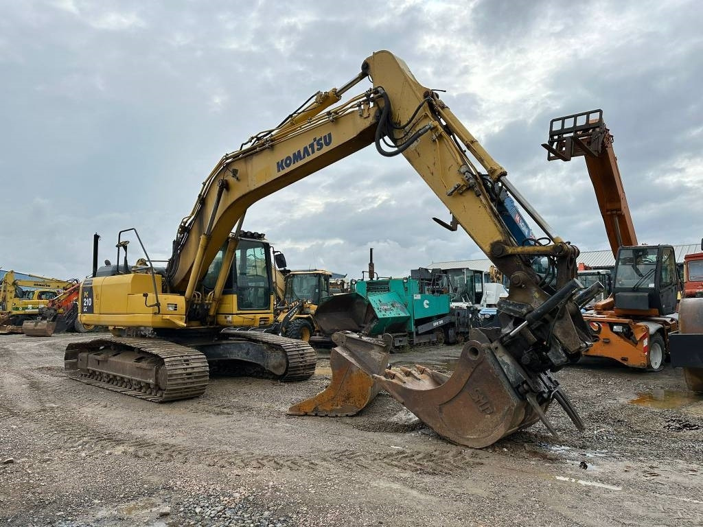 Komatsu PC 210 LC-8+Rototilt - Excavator pe şenile: Foto 1 Komatsu PC 210 LC-8+Rototilt - Excavator pe şenile: Foto 1