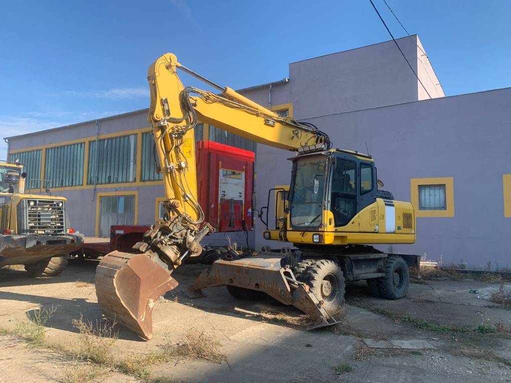 Komatsu PW180-E0+Engcon Rototilt  - Excavator pe roţi: Foto 1 Komatsu PW180-E0+Engcon Rototilt  - Excavator pe roţi: Foto 1