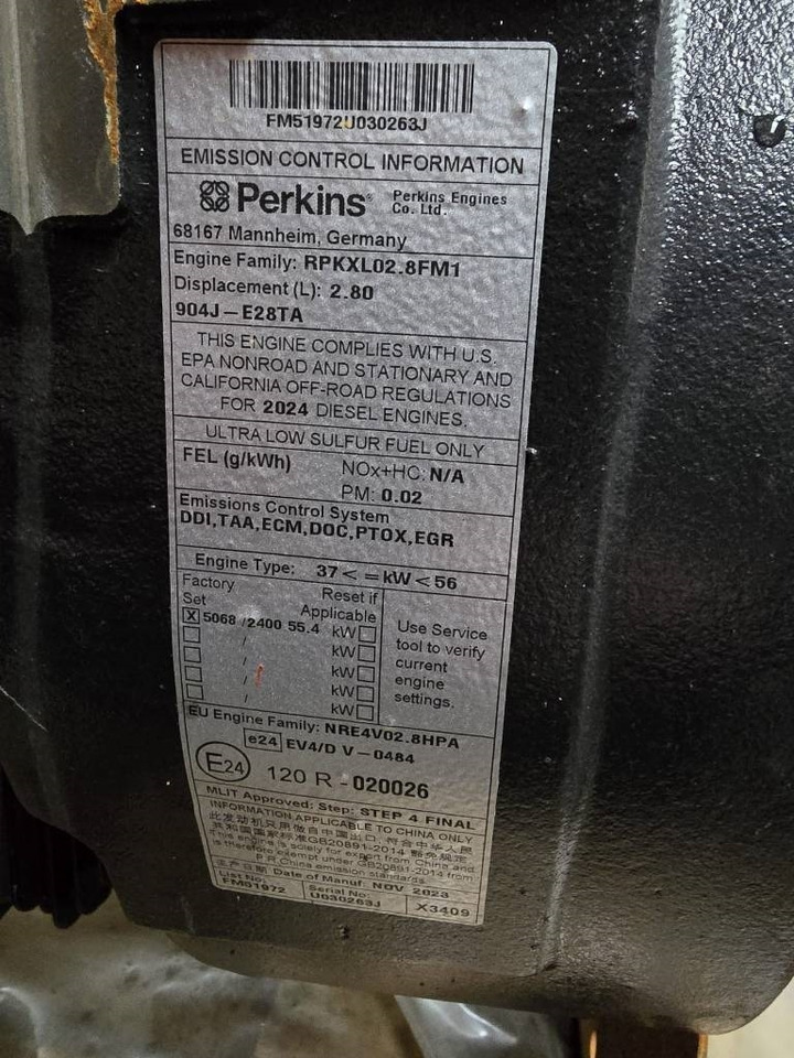 Motor pentru Utilaje constructii Perkins 904J-E28TA ENGINE: Foto 9 Motor pentru Utilaje constructii Perkins 904J-E28TA ENGINE: Foto 9