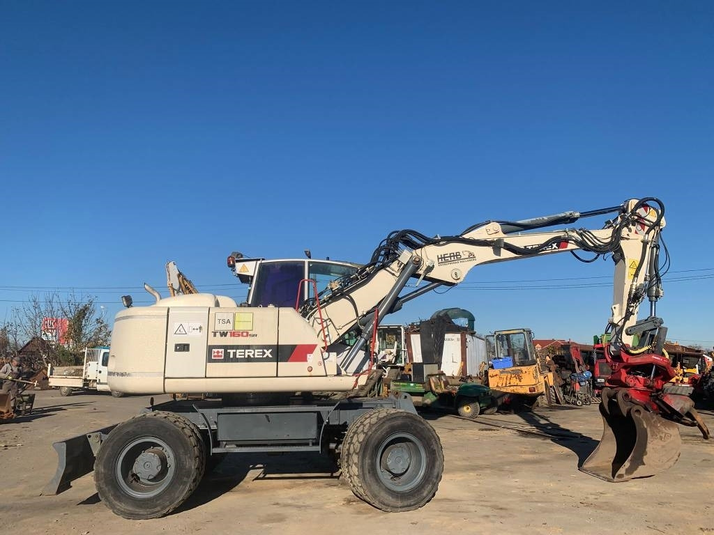 Terex TW160SR+Sandco Rototilt - Excavator pe roţi: Foto 3 Terex TW160SR+Sandco Rototilt - Excavator pe roţi: Foto 3