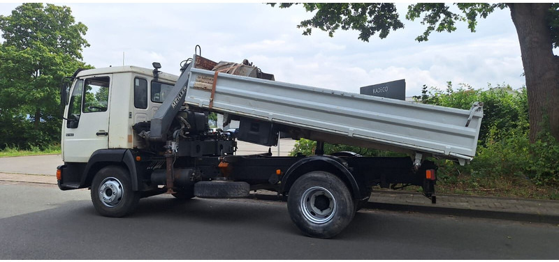 MAN 10.163 Kipper mit Kran+Greifer - Camion basculantă: Foto 2 MAN 10.163 Kipper mit Kran+Greifer - Camion basculantă: Foto 2