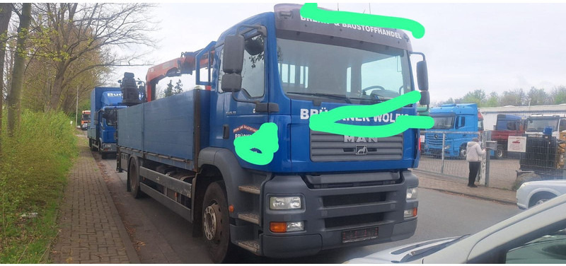 MAN 18.310 Pritsche mit Kran - Camion platformă, Camion cu macara: Foto 2 MAN 18.310 Pritsche mit Kran - Camion platformă, Camion cu macara: Foto 2