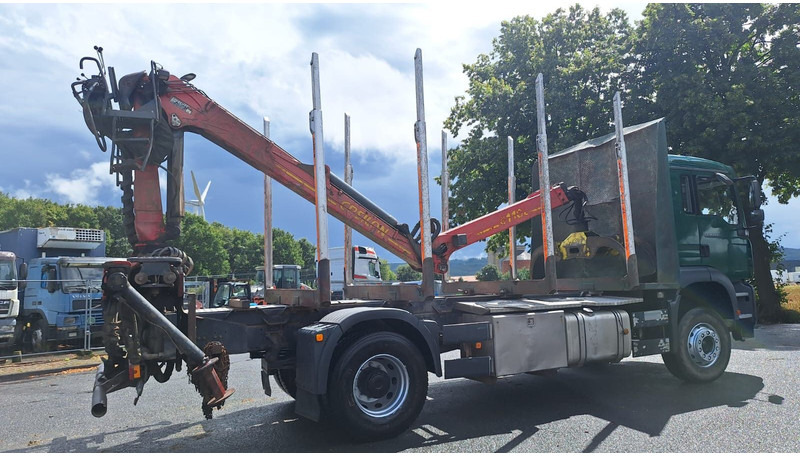 MAN TGA 18.480 Holz LKW - Camion forestier, Camion cu macara: Foto 5 MAN TGA 18.480 Holz LKW - Camion forestier, Camion cu macara: Foto 5