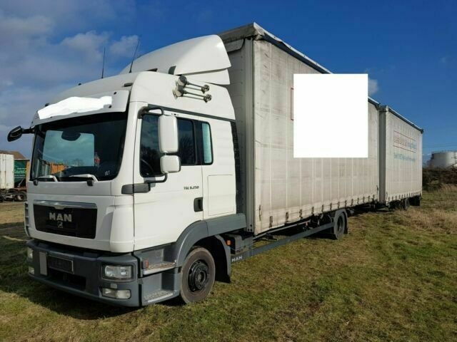 MAN TGL8.240 G.Haus/2xBett Klima AHK - Camion cu prelată: Foto 2 MAN TGL8.240 G.Haus/2xBett Klima AHK - Camion cu prelată: Foto 2