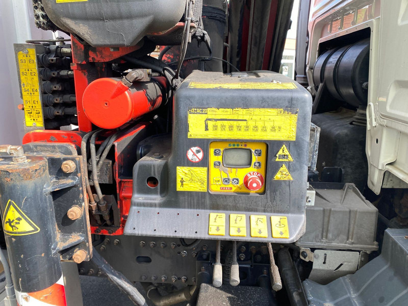Camion platformă, Camion cu macara MAN TGS 26.400 Kipper Mit Kran/Funk: Foto 6