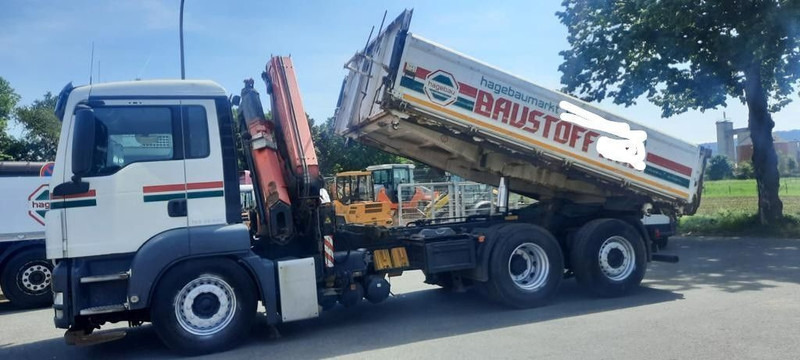 MAN TGS 26.400 Kipper Mit Kran/Funk - Camion platformă, Camion cu macara: Foto 3 MAN TGS 26.400 Kipper Mit Kran/Funk - Camion platformă, Camion cu macara: Foto 3