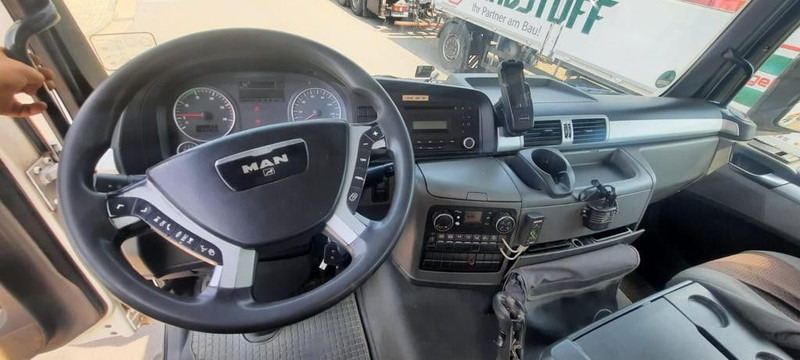 Camion platformă, Camion cu macara MAN TGS 26.400 Kipper Mit Kran/Funk: Foto 7