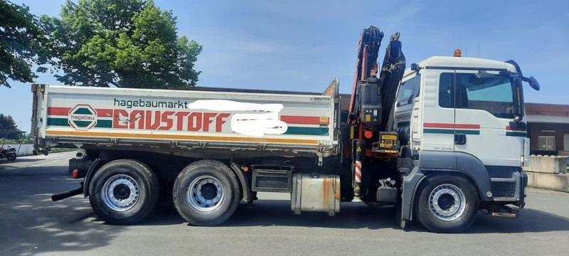 MAN TGS 26.400 Kipper Mit Kran/Funk - Camion platformă, Camion cu macara: Foto 4 MAN TGS 26.400 Kipper Mit Kran/Funk - Camion platformă, Camion cu macara: Foto 4