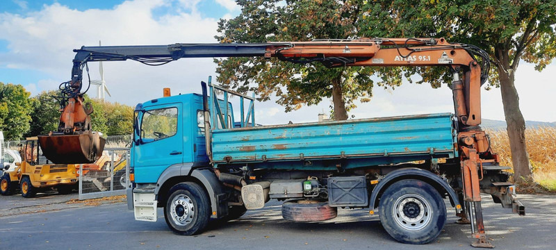 Mercedes-Benz 1828K 4x2 Kipper KRAN+Funk/Greifer - Camion basculantă, Camion cu macara: Foto 3 Mercedes-Benz 1828K 4x2 Kipper KRAN+Funk/Greifer - Camion basculantă, Camion cu macara: Foto 3