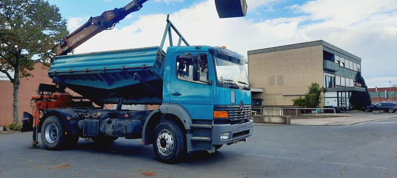 Mercedes-Benz 1828K 4x2 Kipper KRAN+Funk/Greifer - Camion basculantă, Camion cu macara: Foto 2 Mercedes-Benz 1828K 4x2 Kipper KRAN+Funk/Greifer - Camion basculantă, Camion cu macara: Foto 2