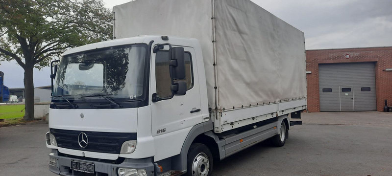 Mercedes-Benz 816 Pritsche Plane - Camion cu prelată: Foto 1 Mercedes-Benz 816 Pritsche Plane - Camion cu prelată: Foto 1
