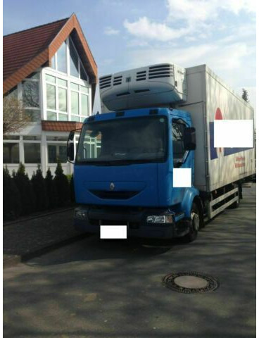 Renault Midlum 220 Tiefkühlkoffer Thermoking Diesel+Stro - Camion frigider: Foto 1 Renault Midlum 220 Tiefkühlkoffer Thermoking Diesel+Stro - Camion frigider: Foto 1