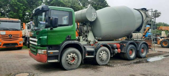 Scania P340PS 4-Achser 8x4 Betonmischer Euro:4 - Autobetonieră: Foto 1 Scania P340PS 4-Achser 8x4 Betonmischer Euro:4 - Autobetonieră: Foto 1
