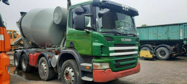 Scania P340PS 4-Achser 8x4 Betonmischer Euro:4 - Autobetonieră: Foto 2 Scania P340PS 4-Achser 8x4 Betonmischer Euro:4 - Autobetonieră: Foto 2