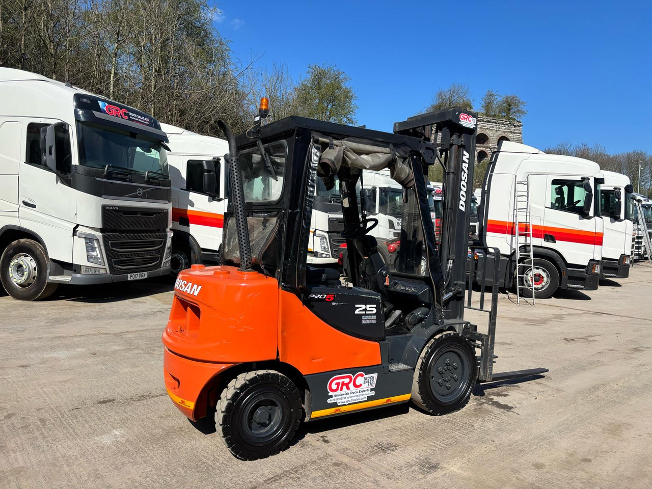 2012 DOOSAN D25S-5 Forklift - Stivuitor diesel: Foto 3 2012 DOOSAN D25S-5 Forklift - Stivuitor diesel: Foto 3