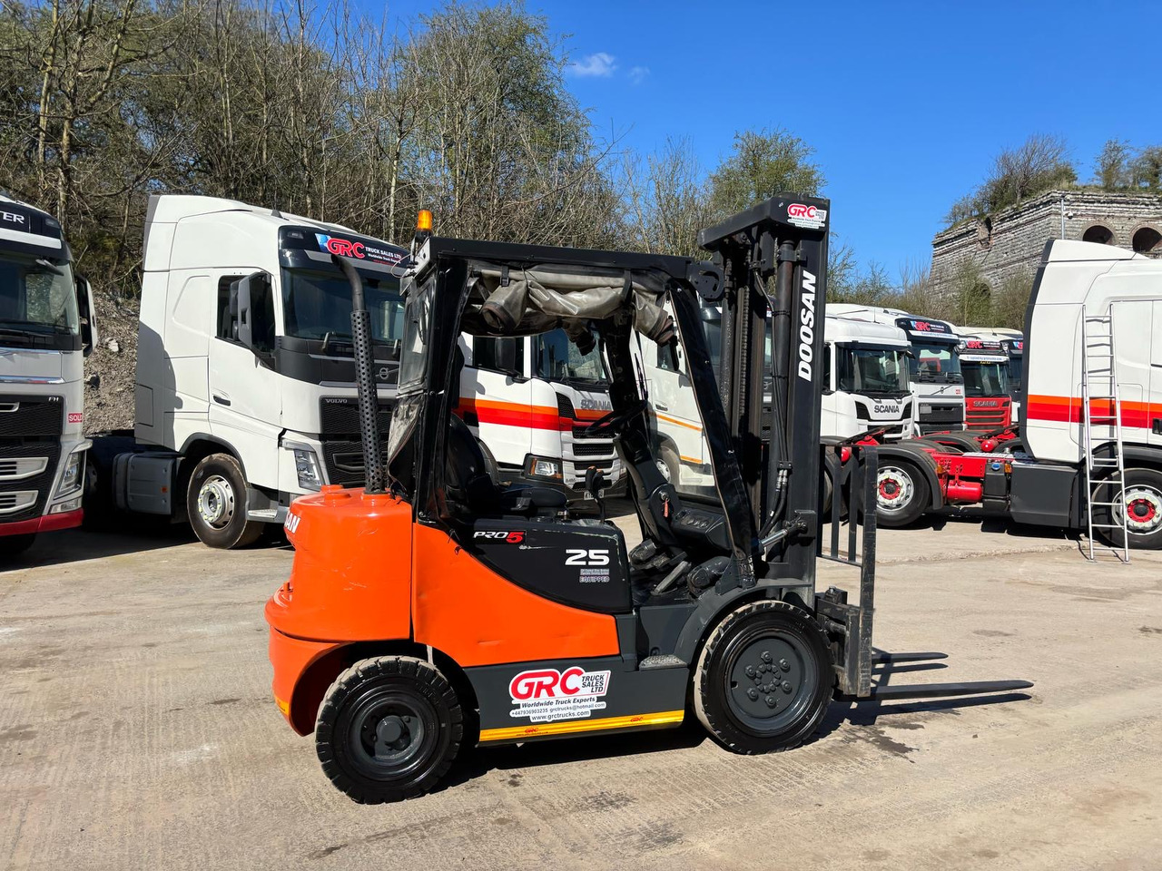 2012 DOOSAN D25S-5 Forklift - Stivuitor diesel: Foto 2 2012 DOOSAN D25S-5 Forklift - Stivuitor diesel: Foto 2