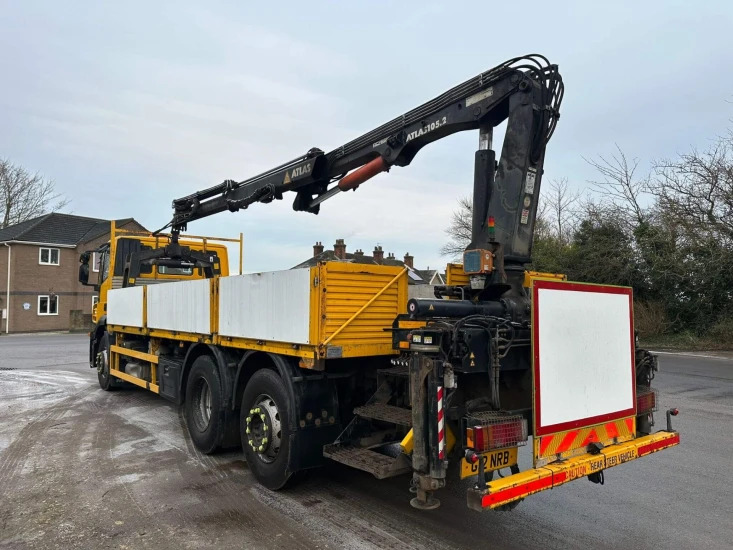 Camion platformă 2013 Iveco Strails Dropside/Crane Truck: Foto 14