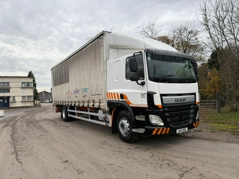 2016 DAF CF 250 Curtainside Truck - Camion cu prelată: Foto 3 2016 DAF CF 250 Curtainside Truck - Camion cu prelată: Foto 3