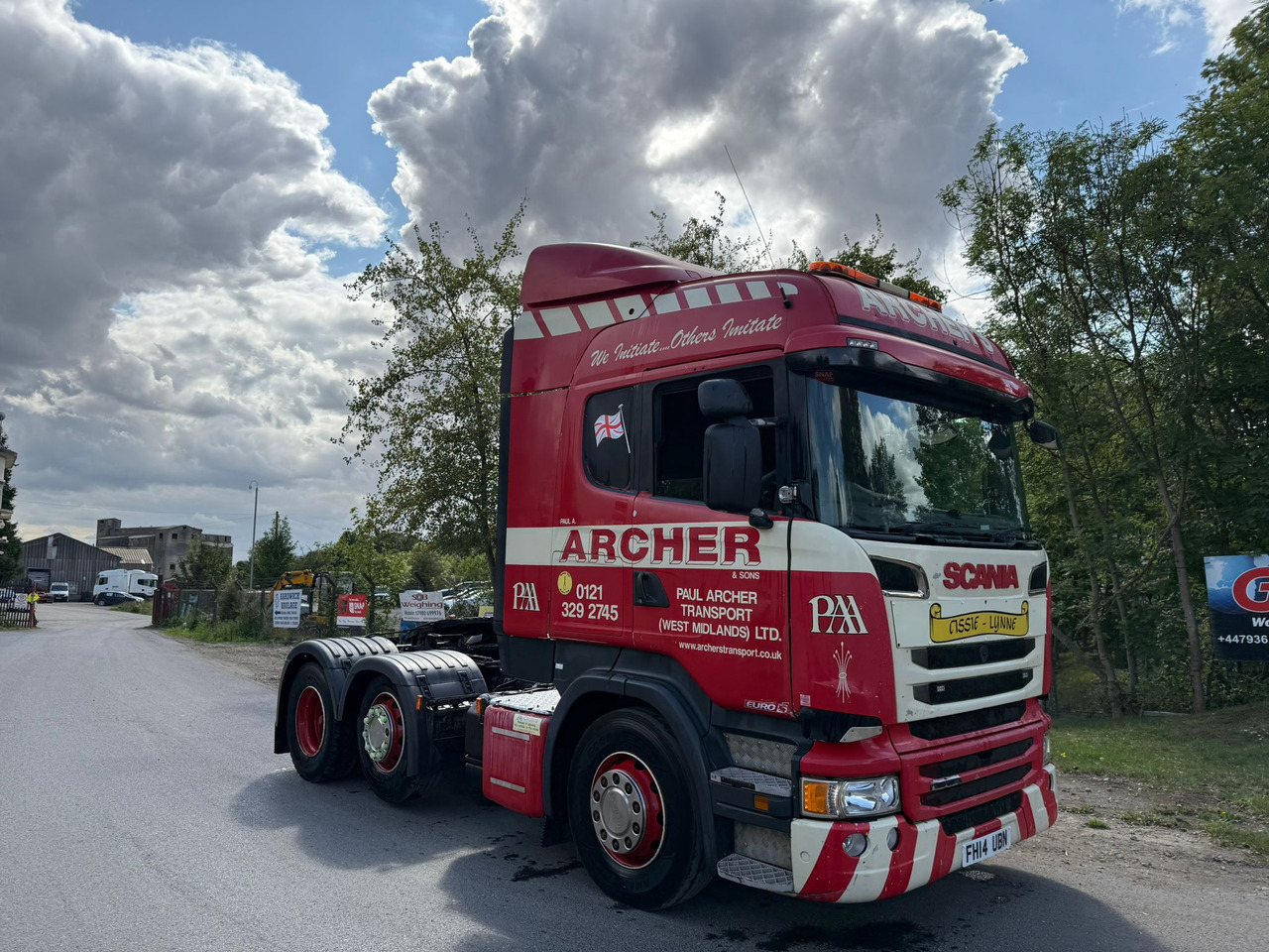 Cap tractor 2014 Scania R450 Tractor Unit: Foto 11