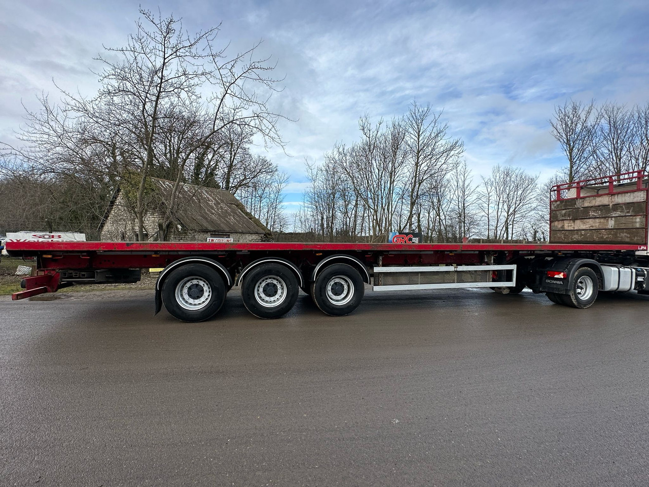 SDC triaxle Trailer - Semiremorcă platformă: Foto 2 SDC triaxle Trailer - Semiremorcă platformă: Foto 2