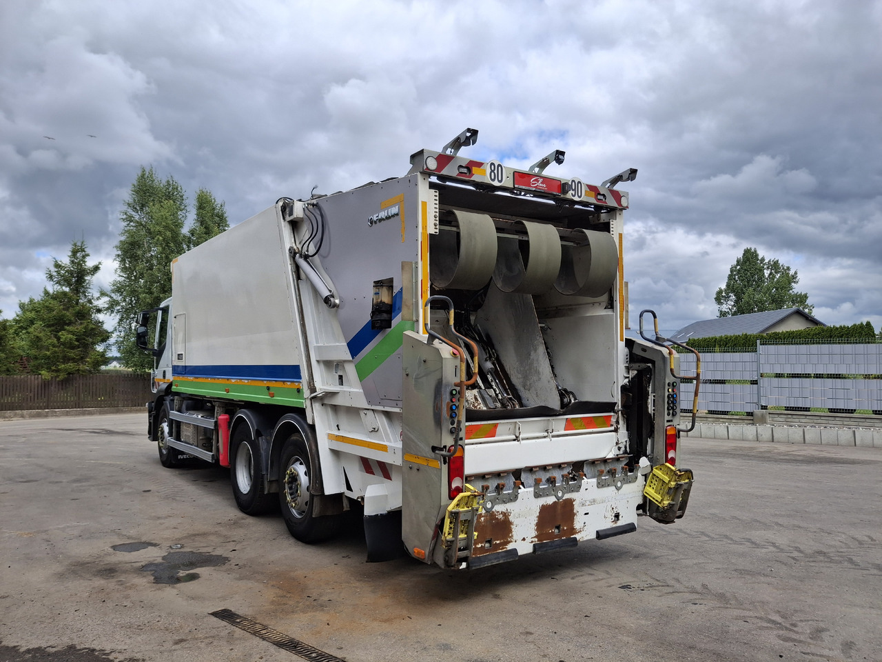 IVECO Euro 6 Śmieciarka Zweikammer-Müllwagen FAUN SL5 TR2L - Autogunoiere: Foto 3 IVECO Euro 6 Śmieciarka Zweikammer-Müllwagen FAUN SL5 TR2L - Autogunoiere: Foto 3