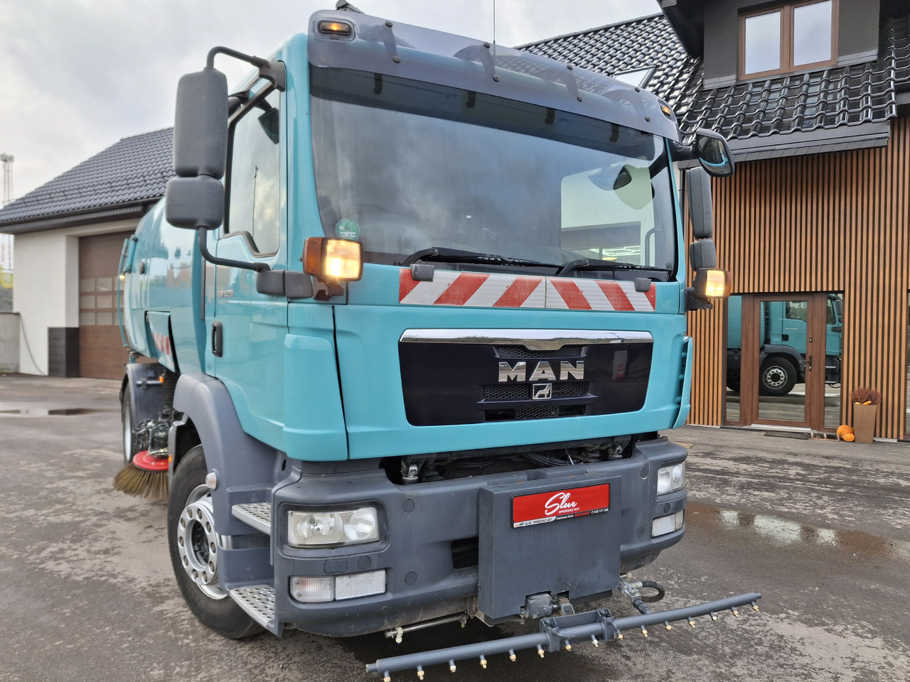 Măturătoare stradală MAN 18.290 Zamiatarka Kehrmaschine BUCHER PM10 L/R Karcher: Foto 36