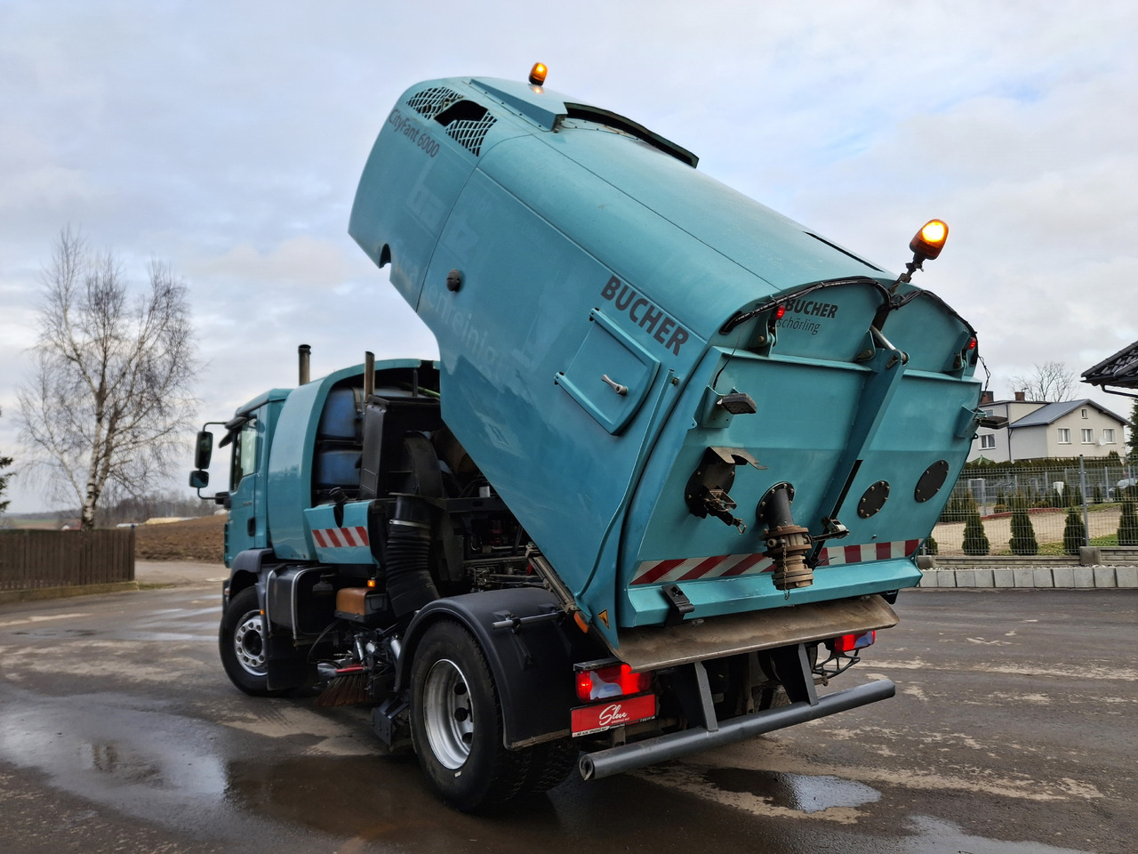 Măturătoare stradală MAN 18.290 Zamiatarka Kehrmaschine BUCHER PM10 L/R Karcher: Foto 20