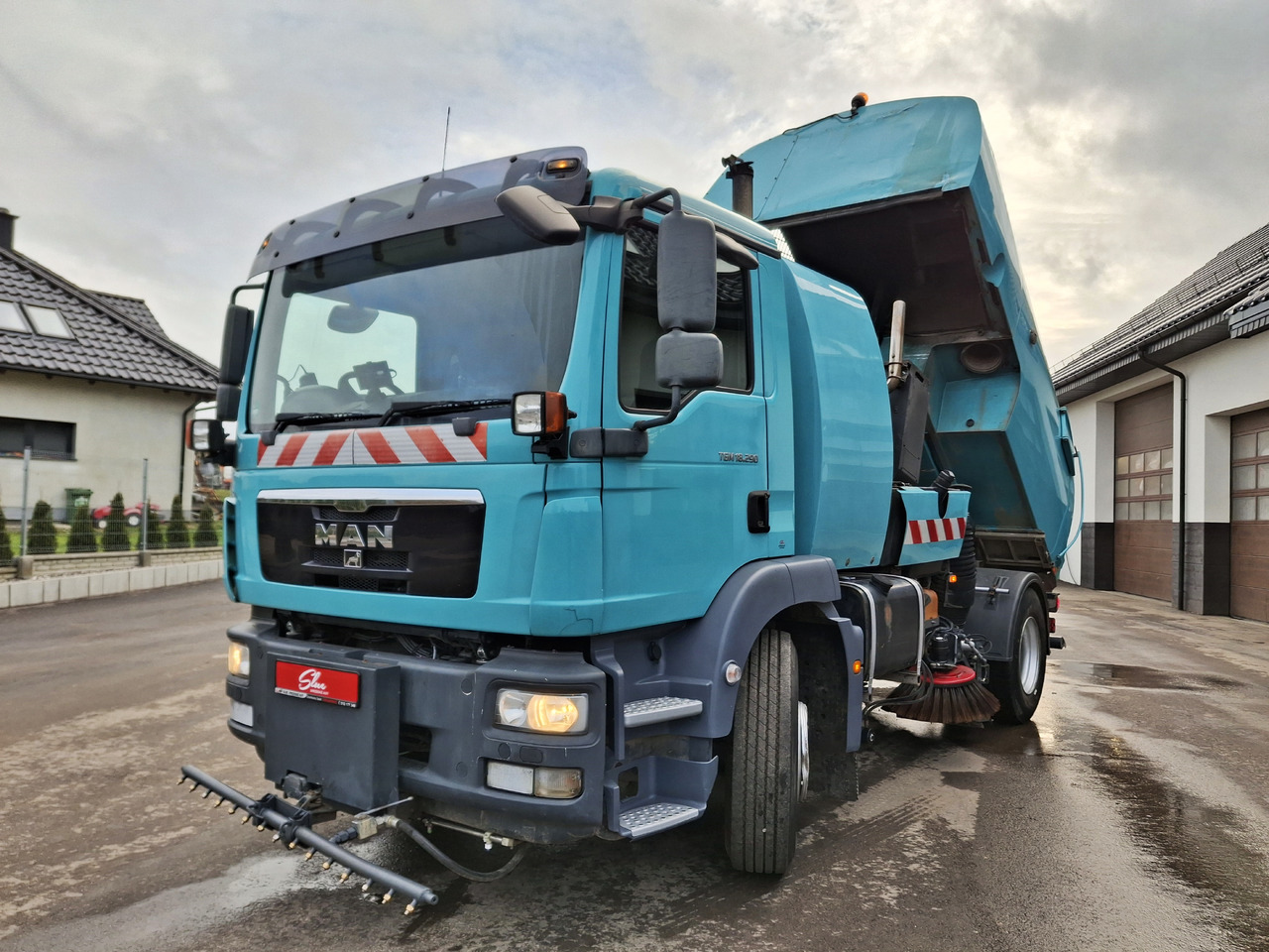 Măturătoare stradală MAN 18.290 Zamiatarka Kehrmaschine BUCHER PM10 L/R Karcher: Foto 6