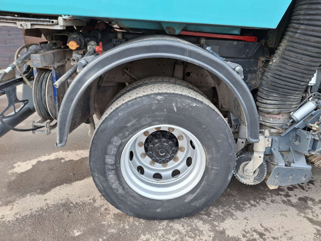 Măturătoare stradală MAN 18.290 Zamiatarka Kehrmaschine BUCHER PM10 L/R Karcher: Foto 16