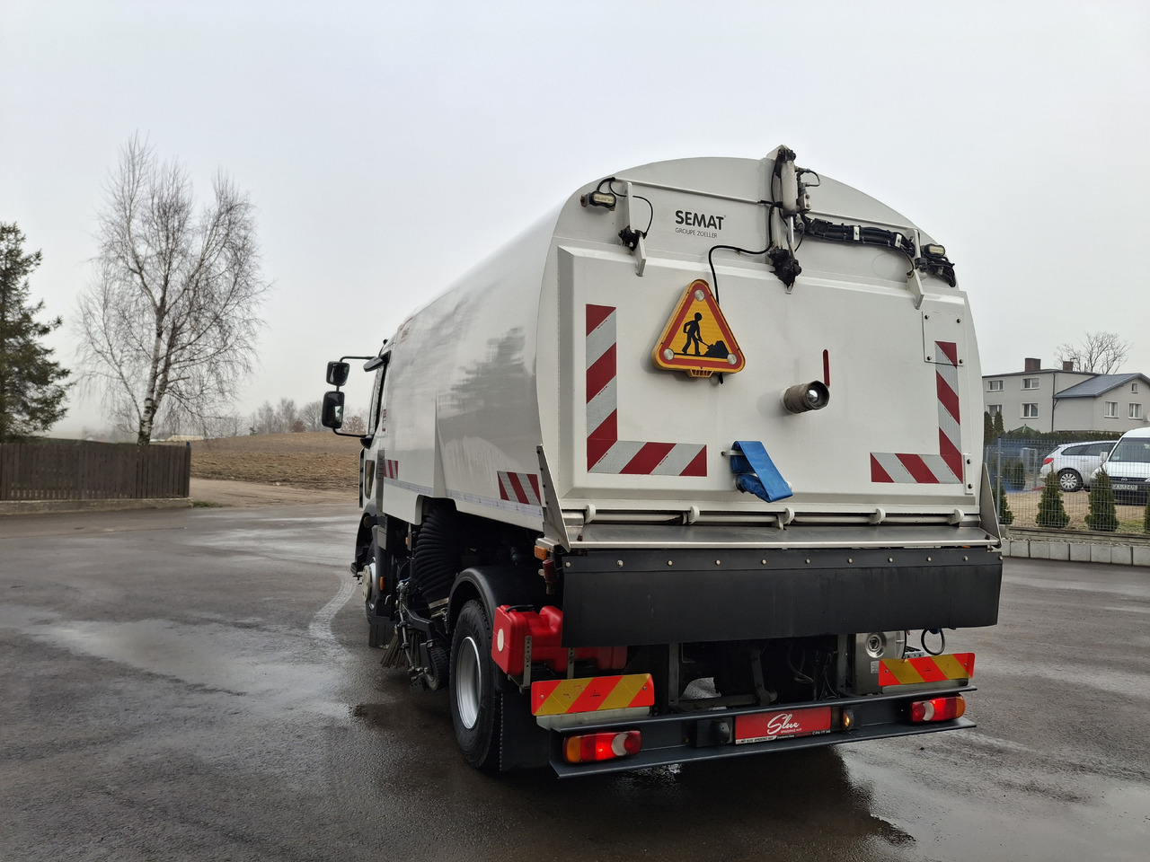 RENAULT D12 Zamiatarka Kehrmaschine SEMAT Zoeller Faun Karcher Euro 6 PM10 L/R 2017r - Măturătoare stradală: Foto 4 RENAULT D12 Zamiatarka Kehrmaschine SEMAT Zoeller Faun Karcher Euro 6 PM10 L/R 2017r - Măturătoare stradală: Foto 4