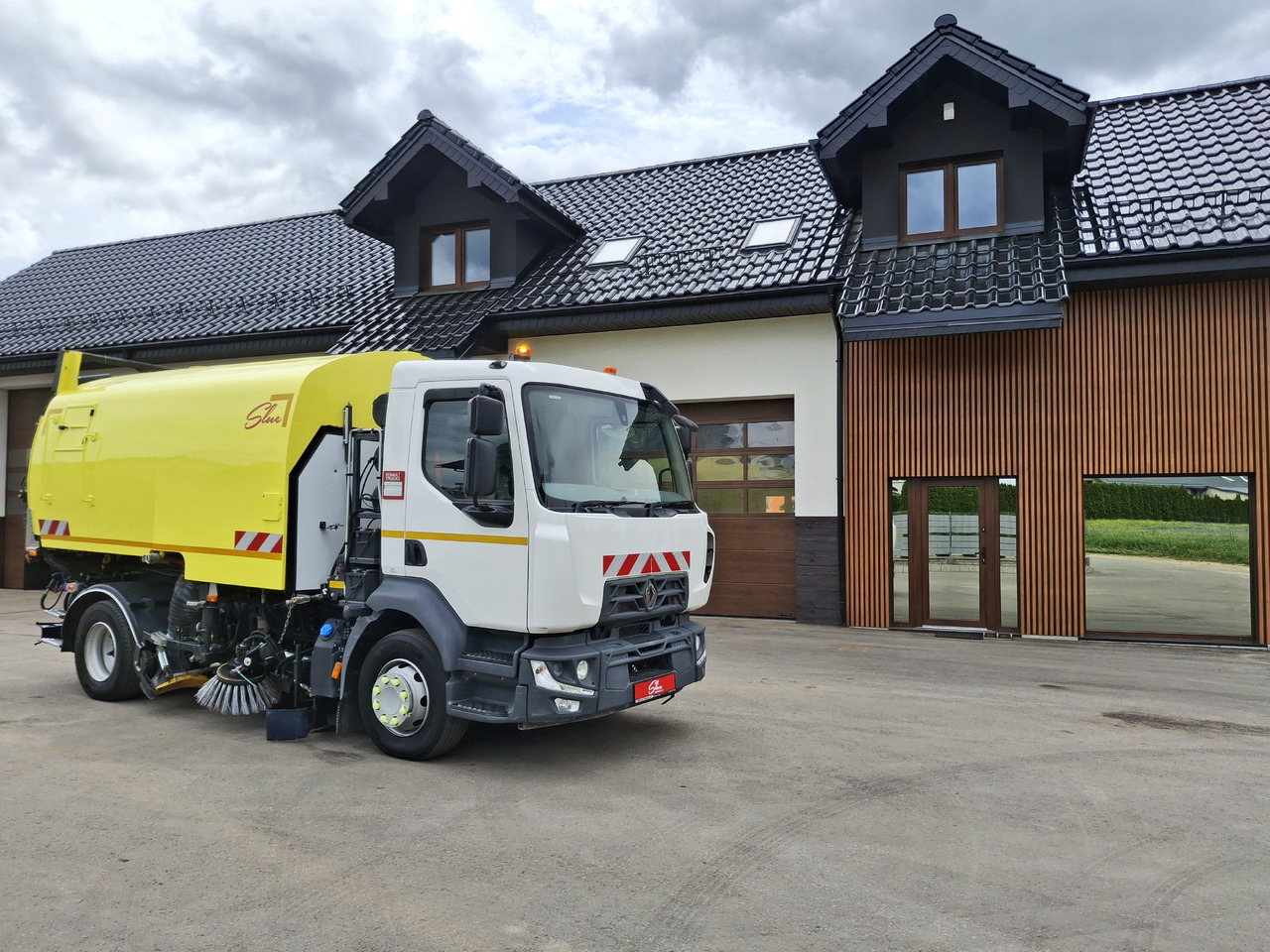 RENAULT D16 Zamiatarka Kehrmaschine SEMAT Zoeller FAUN Karcher Szczotki L/R Hydrostat Euro 6 PM10 Rura Do Liści - Măturătoare stradală: Foto 1 RENAULT D16 Zamiatarka Kehrmaschine SEMAT Zoeller FAUN Karcher Szczotki L/R Hydrostat Euro 6 PM10 Rura Do Liści - Măturătoare stradală: Foto 1