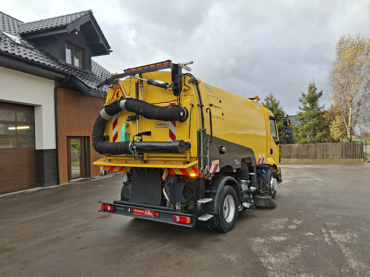 Renault Midlum 270 DXI Zamiatarka Kehrmaschine Schmidt L/R 2 Motoren - Măturătoare stradală: Foto 4 Renault Midlum 270 DXI Zamiatarka Kehrmaschine Schmidt L/R 2 Motoren - Măturătoare stradală: Foto 4