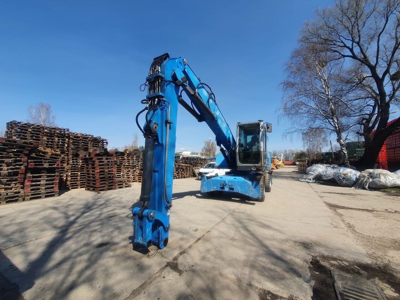 Fuchs MHL 320 D MZS - Excavator pentru manipulare de materiale: Foto 3 Fuchs MHL 320 D MZS - Excavator pentru manipulare de materiale: Foto 3