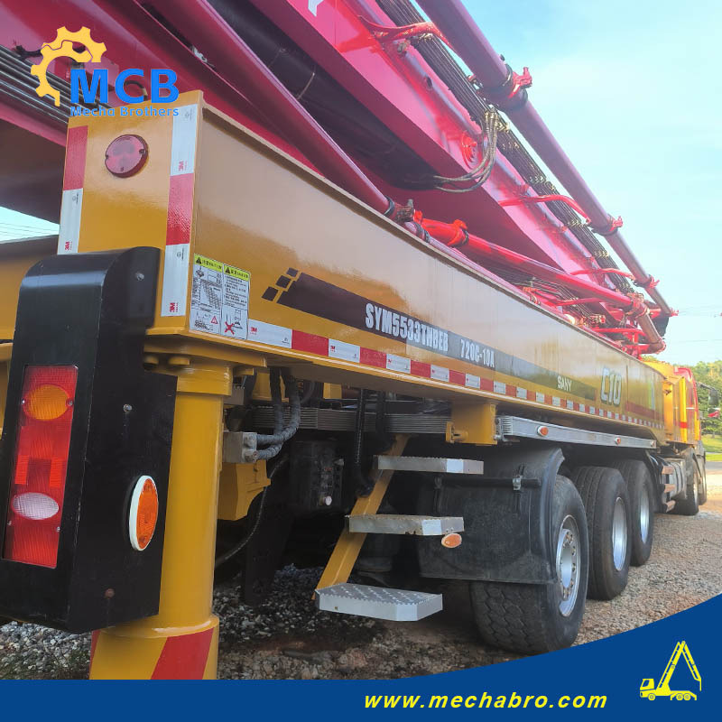 SANY SYM5533THB - Autopompă de beton: Foto 4 SANY SYM5533THB - Autopompă de beton: Foto 4