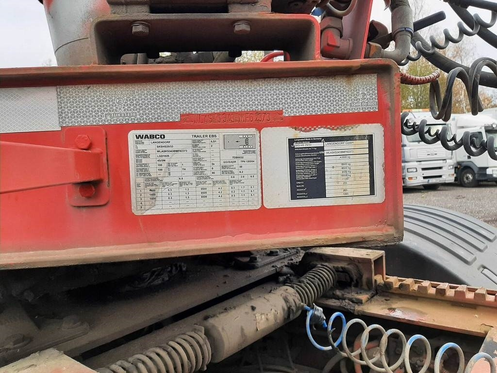 Langendorf SKS-HS 25/33  - Semiremorcă basculantă: Foto 3 Langendorf SKS-HS 25/33  - Semiremorcă basculantă: Foto 3