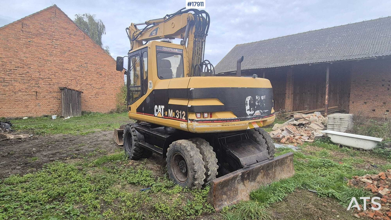 2000 CAT M312 - Excavator pe roţi: Foto 4 2000 CAT M312 - Excavator pe roţi: Foto 4