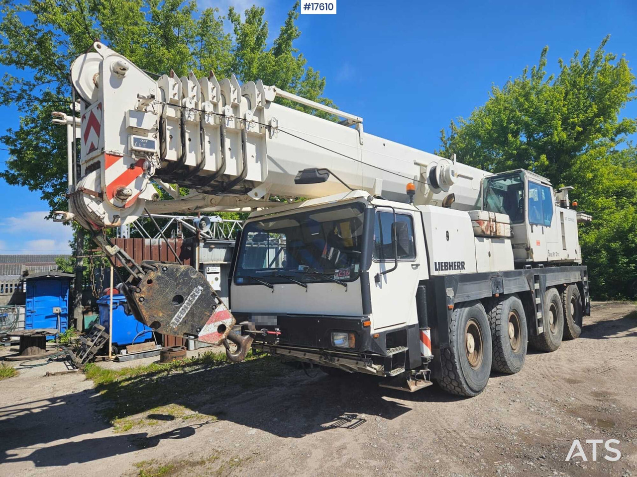 2001 Liebherr LTM 1080/2 - Camion cu macara: Foto 1 2001 Liebherr LTM 1080/2 - Camion cu macara: Foto 1
