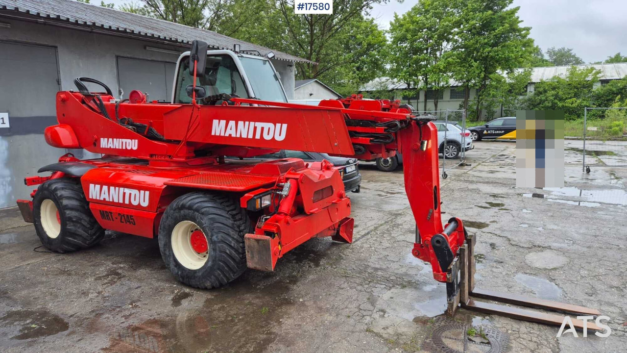 2001 Manitou MRT 2145 - Stivuitor telescopic: Foto 4 2001 Manitou MRT 2145 - Stivuitor telescopic: Foto 4