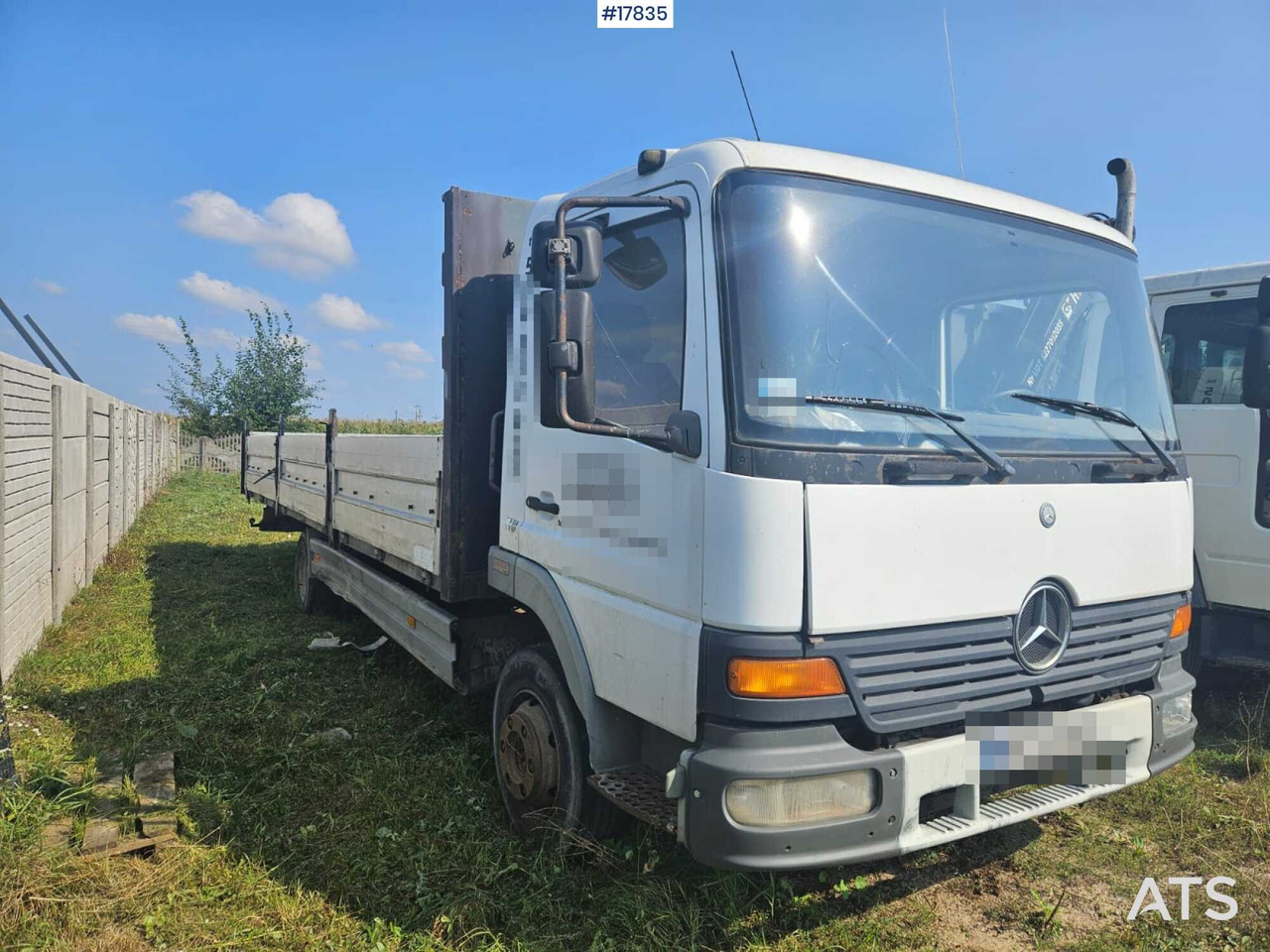 2003 Mercedes Atego 918 - Camion platformă: Foto 2 2003 Mercedes Atego 918 - Camion platformă: Foto 2