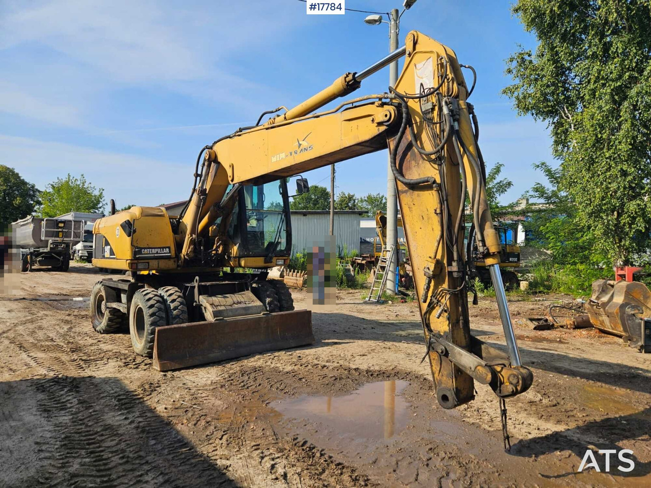 2004 CAT M316C - Excavator pe roţi: Foto 2 2004 CAT M316C - Excavator pe roţi: Foto 2