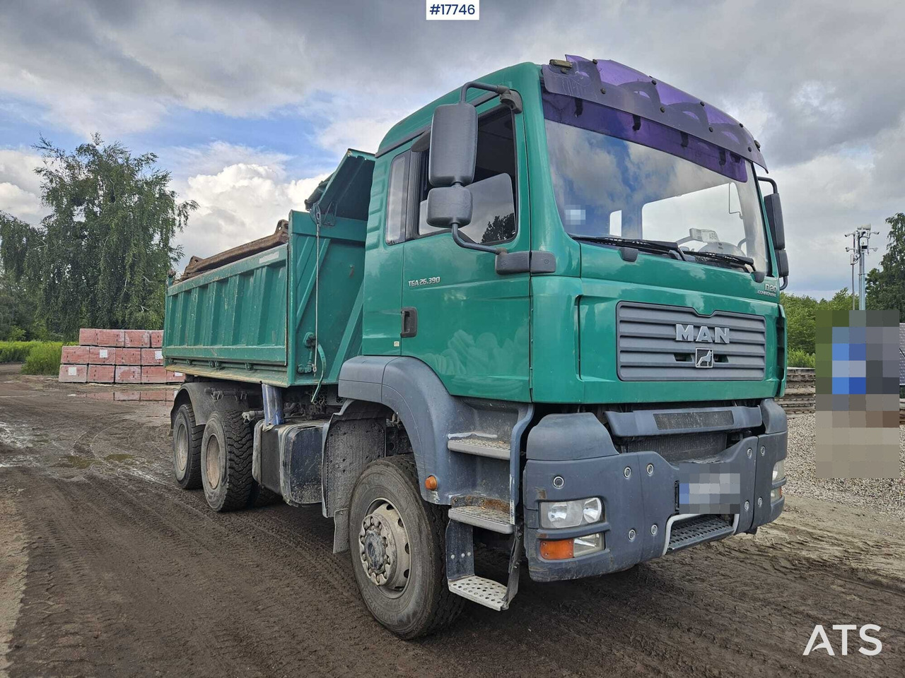 2006 MAN TGA 26.390 - Camion basculantă: Foto 3 2006 MAN TGA 26.390 - Camion basculantă: Foto 3