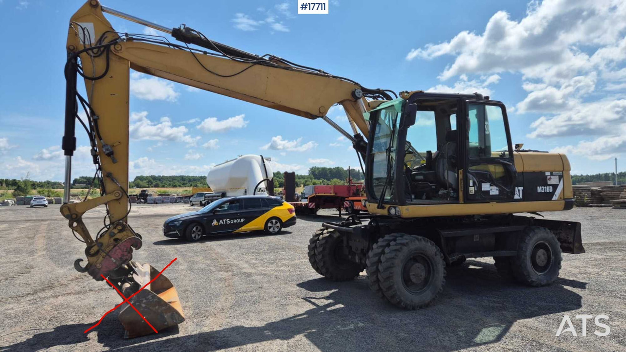 2008 CAT M316D - Excavator pe roţi: Foto 2 2008 CAT M316D - Excavator pe roţi: Foto 2