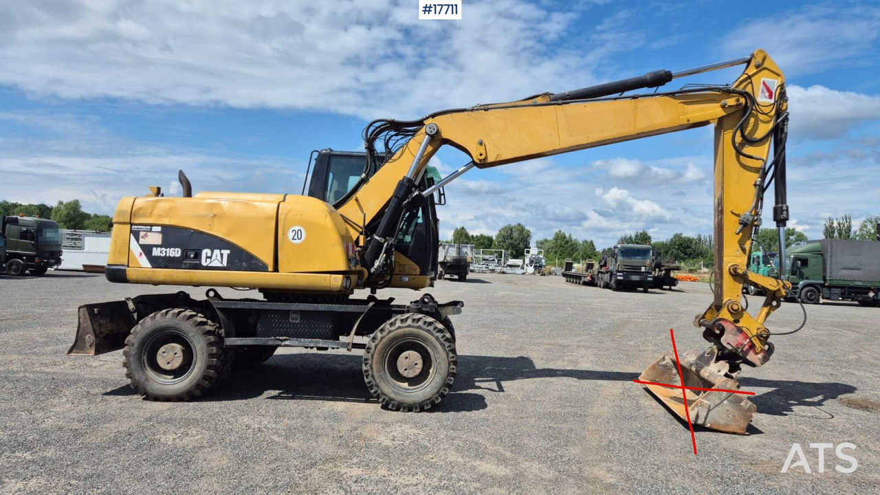 2008 CAT M316D - Excavator pe roţi: Foto 3 2008 CAT M316D - Excavator pe roţi: Foto 3