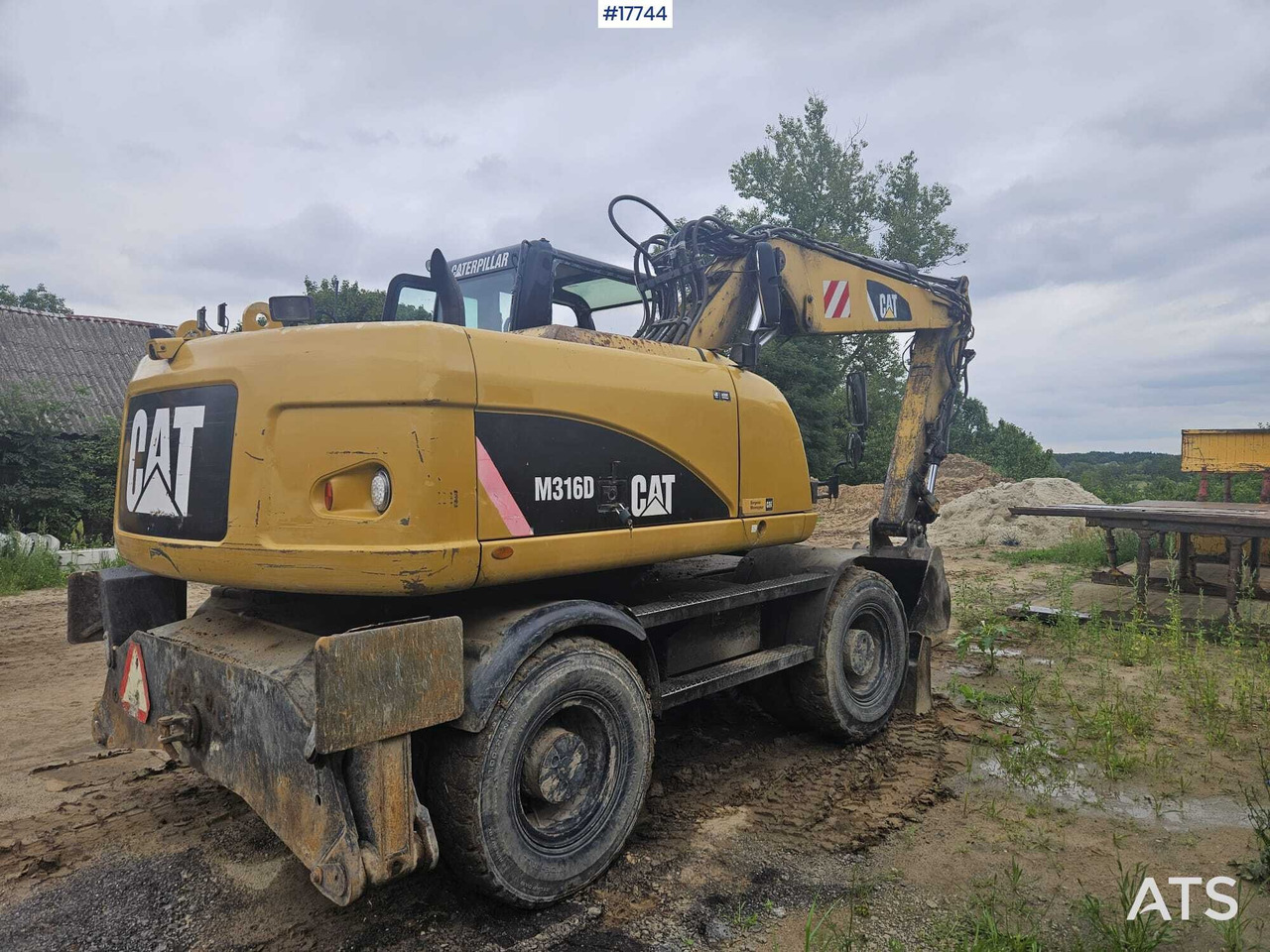 2008 CAT M316D - Excavator pe roţi: Foto 4 2008 CAT M316D - Excavator pe roţi: Foto 4