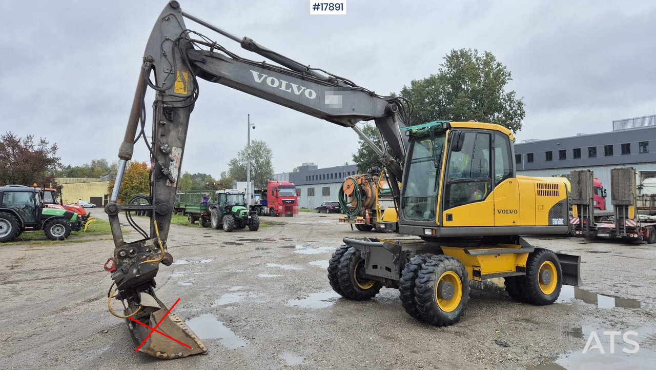 2009 Volvo EW 160C - Excavator pe roţi: Foto 1 2009 Volvo EW 160C - Excavator pe roţi: Foto 1