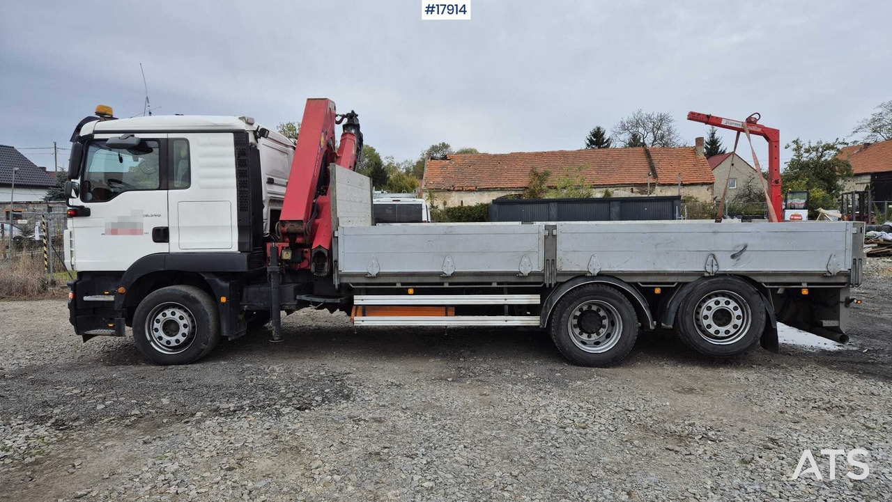 2010 MAN TGM 26.340 - Camion platformă, Camion cu macara: Foto 3 2010 MAN TGM 26.340 - Camion platformă, Camion cu macara: Foto 3