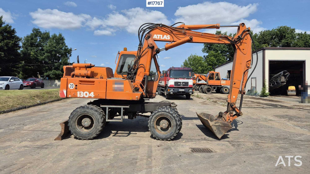 ATLAS 1304 wheeled excavator (1993) - Excavator pe roţi: Foto 4 ATLAS 1304 wheeled excavator (1993) - Excavator pe roţi: Foto 4